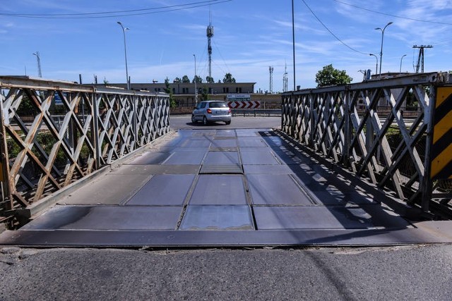 Remont mostu im. Piłsudskiego w Toruniu. Tymczasowa