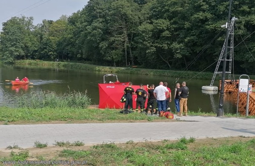 Tragedia w podłódzkich Lisowicach. W zalewie utopił się 75-letni mężczyzna