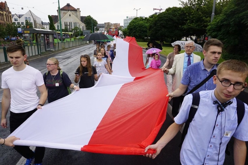 Ulicami Poznania przemaszerował w niedzielę Marsz dla Życia....