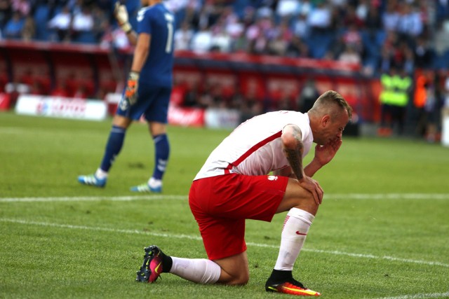 06.06.2016 krakow mecz polska - litwa, nz kamil grosicki,fot. andrzej banas / polska press