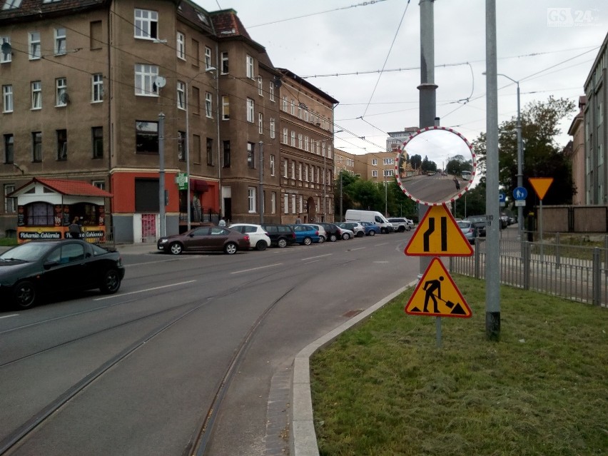 Szczecin: Na ul. Potulickiej popękały szyny tramwajowe [zdjęcia, wideo]