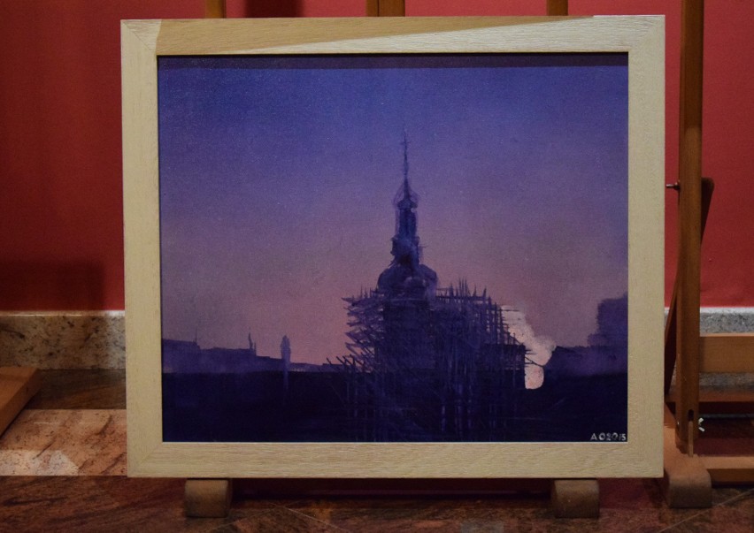 Charytatywna aukcja w Tarnobrzegu na ratunek lubieszowskiej świątyni. Okazja do kupna dzieł znakomitych artystów [ZDJĘCIA] 