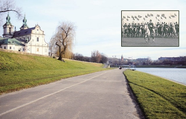 Czy na bulwarach w rejonie ul. św. Stanisława pojawią się żołnierze tureccy (jak ze zdjęcia sprzed 100 lat)?