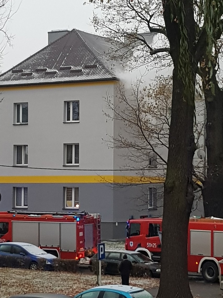 Tragedia w Brzeszczach. W pożarze mieszkania zginął starszy mężczyzna