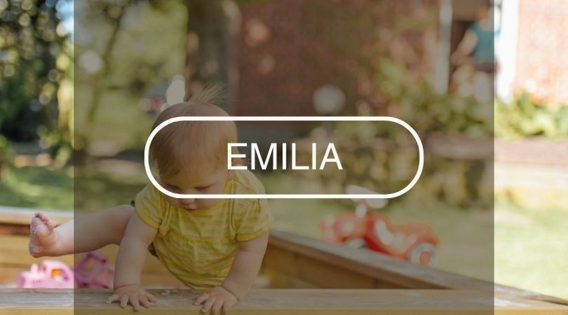 Imię Emilia pochodzi z języka etruskiego, zostało...