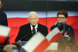 Kaczyński o wynikach exit poll: Czwarte zwycięstwo w dziejach naszej partii