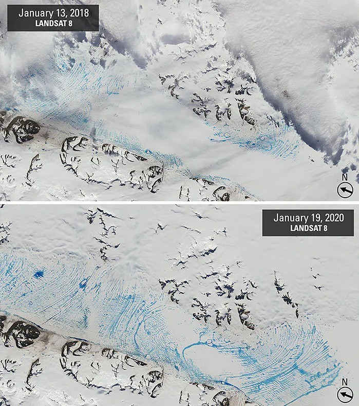 Historyczne roztopy na Antarktydzie i dramatyczne zmiany w...