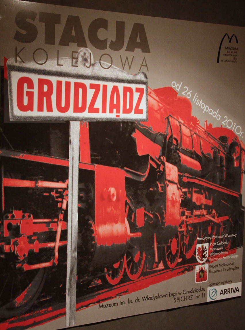 Grudziądz: Stacja Kolejowa Grudziądz-wystawa w muzeum 