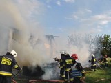 Wielki pożar pod Raciborzem: Stodoła stanęła w ogniu w Makowie
