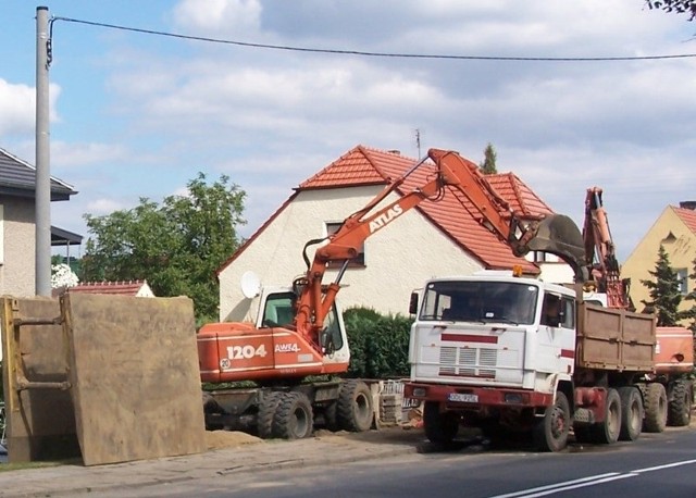 Budowa kanalizacji na ul. Opolskiej w Oleśnie