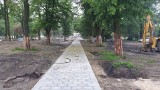 Renowacja parku Moniuszki w Łodzi. Wokół cerkwi Newskiego budują ogrodzenie