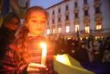 Rybnik: Wiec poparcia dla Ukrainy w pierwszą rocznicę wybuchu wojny: To Polska jest naszą prawdziwą siostrą