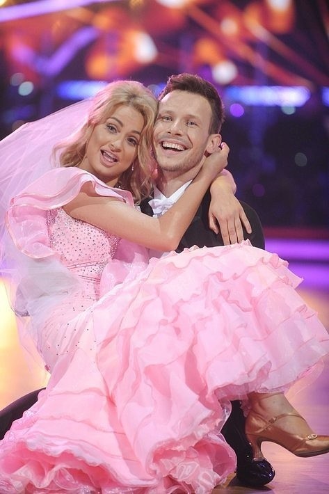 Mateusz Banasiuk i Hanna Żudziewicz (fot. WBF/Polsat)