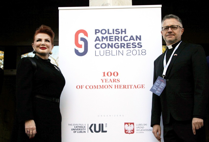 Georgette Mosbacher, ambasador USA w Polsce, wzięła udział w...