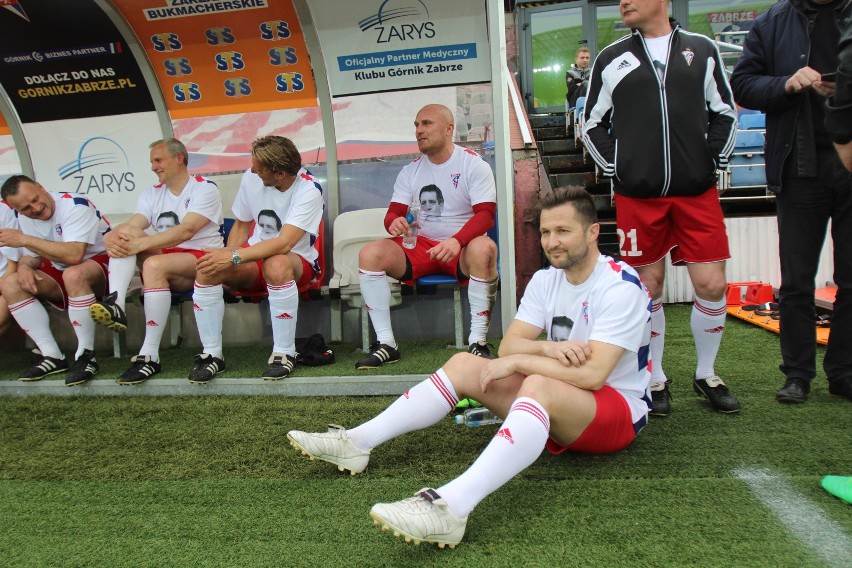 Drużyna Przyjaciół Henryka Bałuszynskiego grała z Górnikiem...