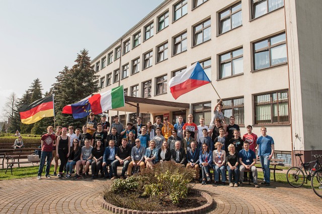 Kozienice. Młodzież z zagranicy ponownie przyjechała do Zespołu Szkół.