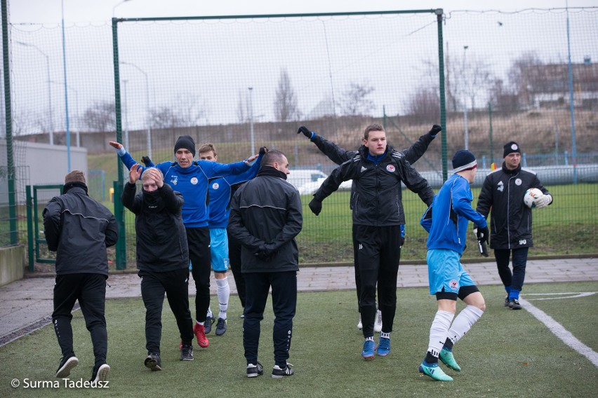 Sparing Błękitnych Stargard z Bałtykiem Koszalin [ZDJĘCIA]