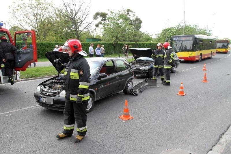 Wypadek na Rogowskiej, 08.05.2015