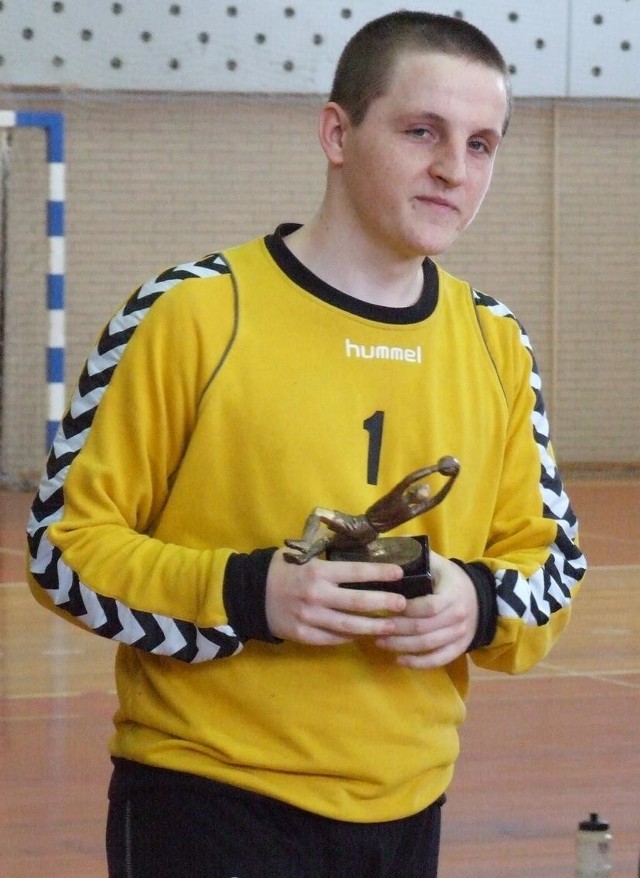 Bramkarz Marcin Górkowski w poprzednim sezonie był podporą MTS