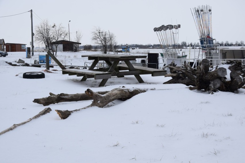 Zaśnieżona Wisła. Piękne zimowe zdjęcia z ujścia Wisły do Bałtyku