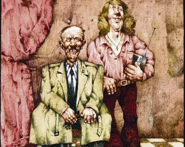 Obraz Jerzego Dudy-Gracza  „Dwa pokolenia”