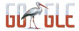 Narodowy Dzień Niepodległości z bocianem. Oto Google Doodle na 11 listopada