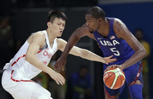 Kevin Durant poprowadził USA do wygranej w pierwszym meczu na igrzyskach w Rio