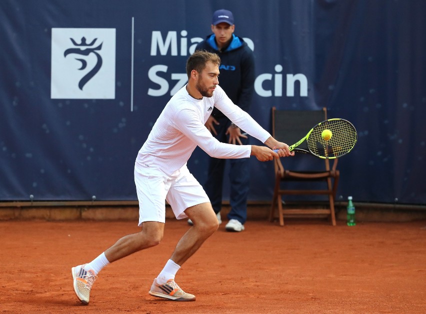 15.09.2017. Jerzy Janowicz na turnieju w Szczecinie.