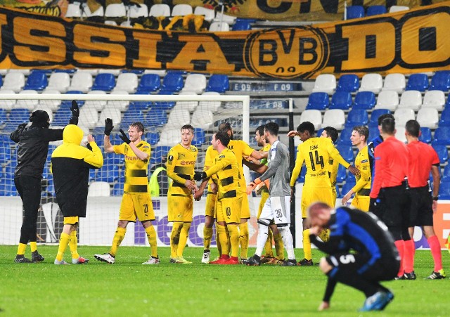 Borussia Dortmund szczęśliwie awansowała do 1/8 finału LE