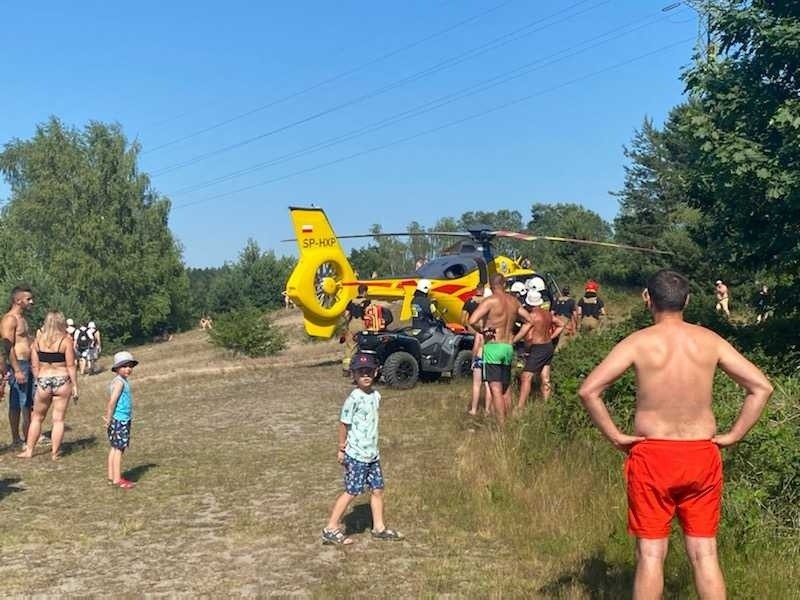 Wypadek nad zalewem Nakło-Chechło