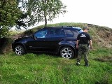 Mierkinie. Pościg za bmw X5. Kradzione auto miało kradzione tablice