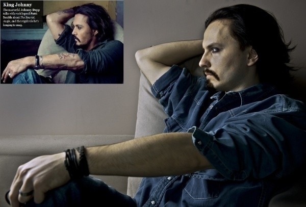 Momentami trudno odróżnić, który Depp jest oryginałem, który...