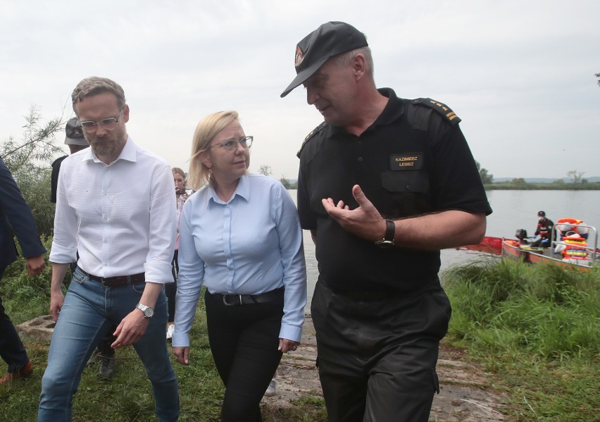 Minister Moskwa z wizytą w powiecie gryfińskim 19 sierpnia