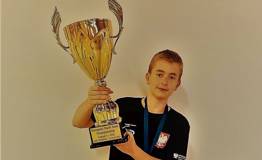 12-letni Mateusz Różański został drużynowym Mistrzem Europy...