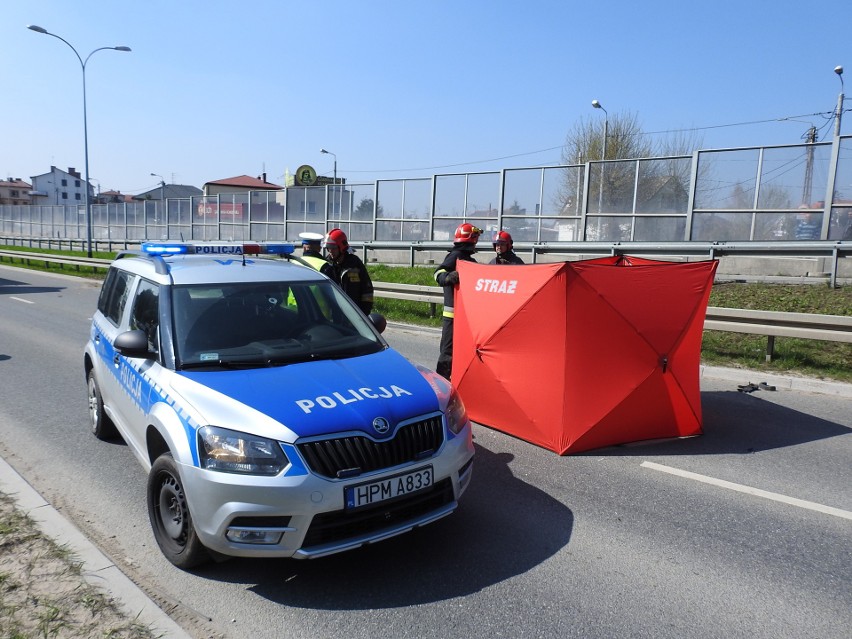 Śmiertelny wypadek motocyklisty w Kleosinie