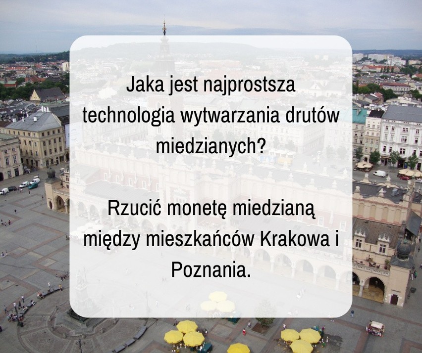 Miasto smogu, korków i skąpców? Oto TOP 10 dowcipów o Krakowie!