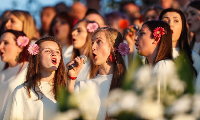 Koncert Jednego Serca Jednego Ducha w Rzeszowie. Zdjęcie z 2017 roku.