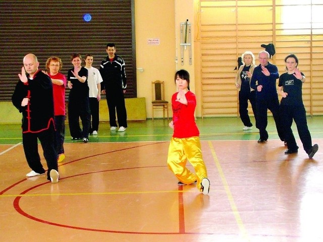 W czasie tygodniowego szkolenia mistrzynie Wushu z Chin pomagały naszym sportowcom przygotować się do walki o medale.