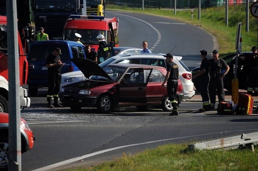 Wypadek na obwodnicy Śremu