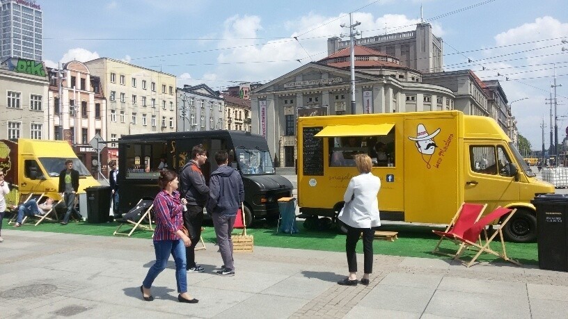 Food trucki wrócą w kwietniu na katowicki rynek