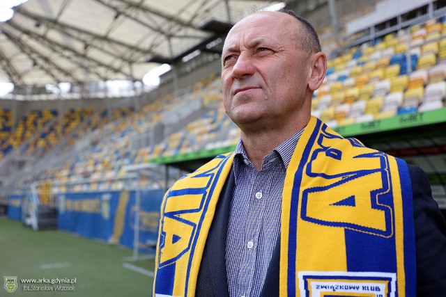 Ryszard Wieczorek, nowy trener Arki Gdynia