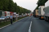 Wypadek na DK1 w Romanowie. Droga w stronę Warszawy zablokowana 
