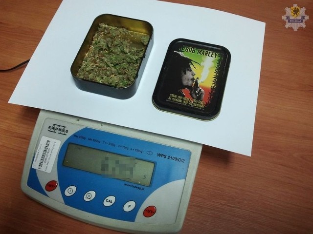 Marihuana znaleziona u jednego z pasażerów SKM.