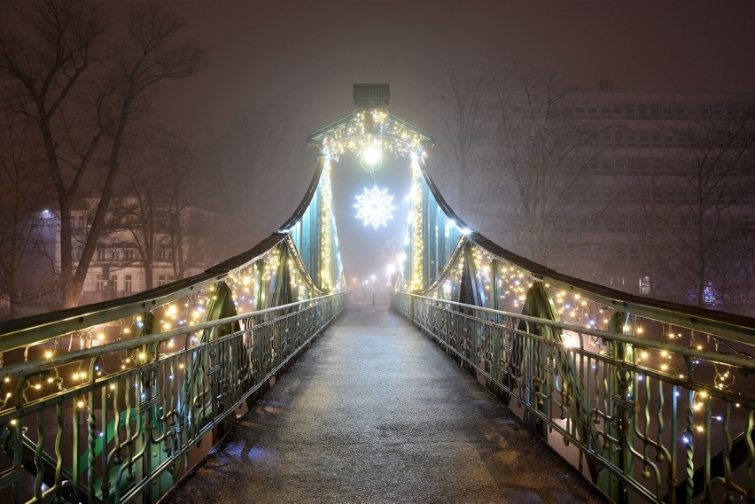 Most groszowy w Opolu. Oddany do użytku w Wigilię 1902 r....