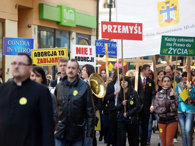 Podobny marsz przeszedł niedawno ulicami Przemyśla.