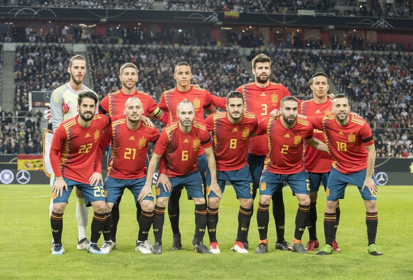 Reprezentacja Hiszpanii to jeden z faworytów mundialu