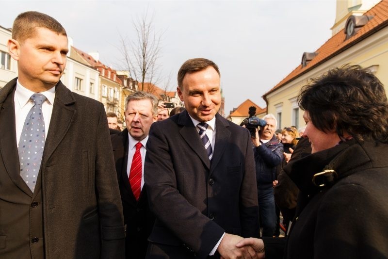 Andrzej Duda w Białymstoku