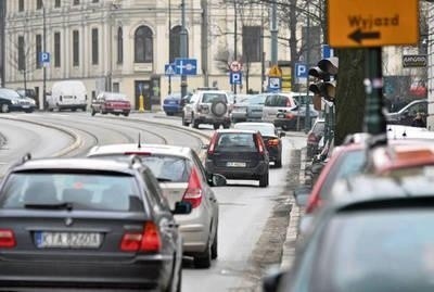 Pomysł jest taki, aby samochody na ulicach wokół Plant Krakowskich jeździły w jednym kierunku Fot. Wojciech Matusik