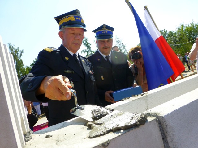 Uroczystość swoja obecnością zaszczycił m.in. generał brygadier, Wiesław Leśniakiewicz, komendant główny PSP