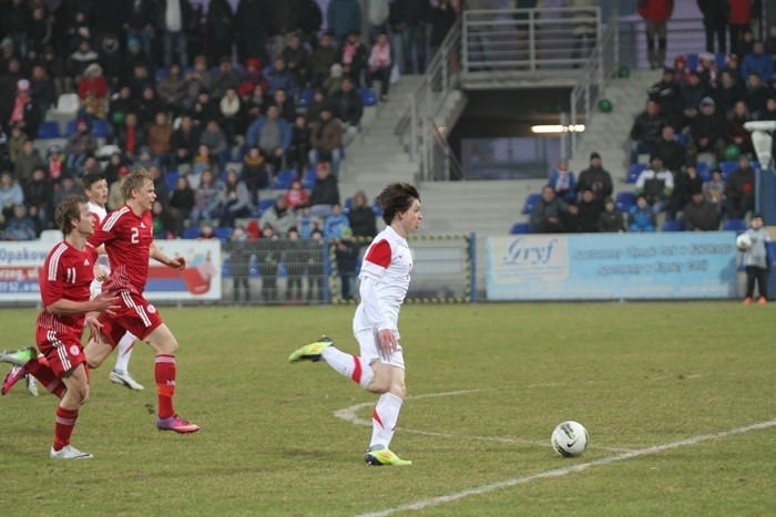 Mecz Polska - Dania U-16 w Kołobrzegu